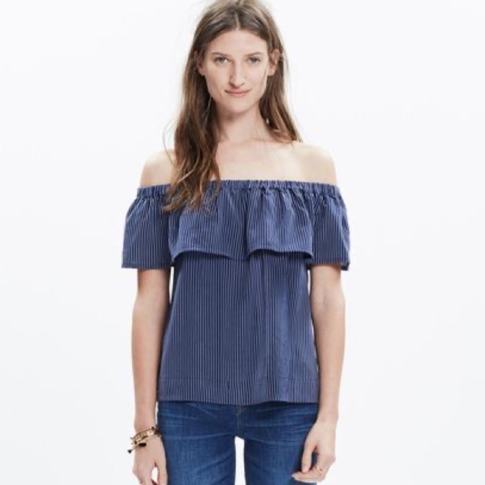 Madewell Off-the-shoulder top